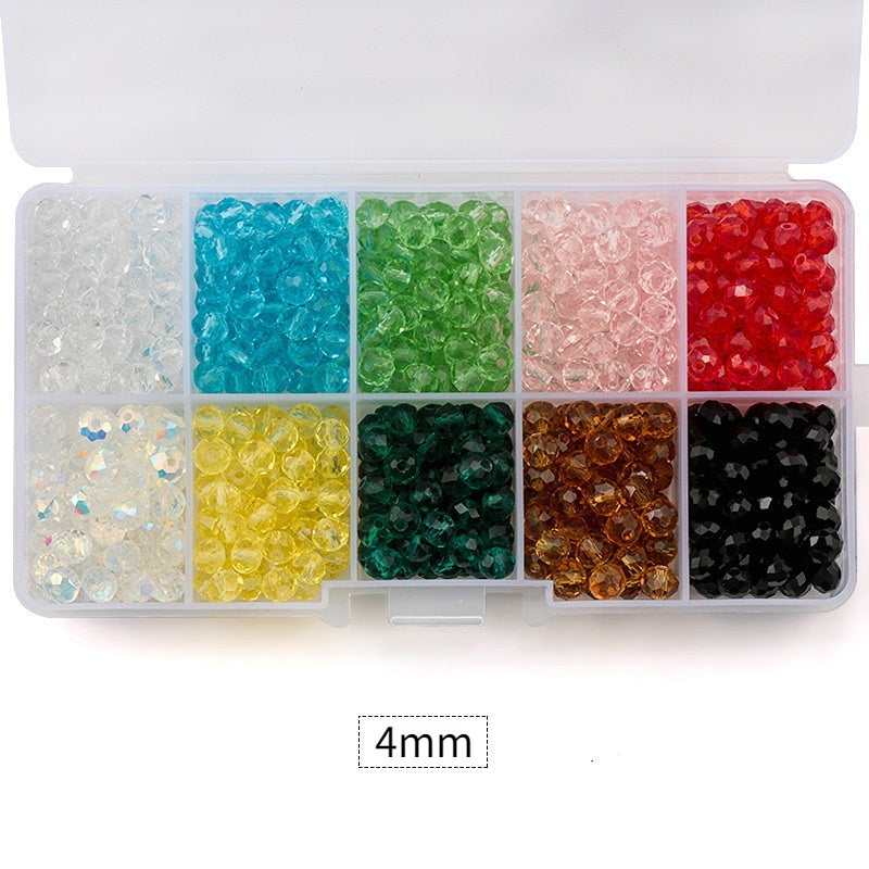 10 Grid Crystal Beads Glass Bead Sample Set