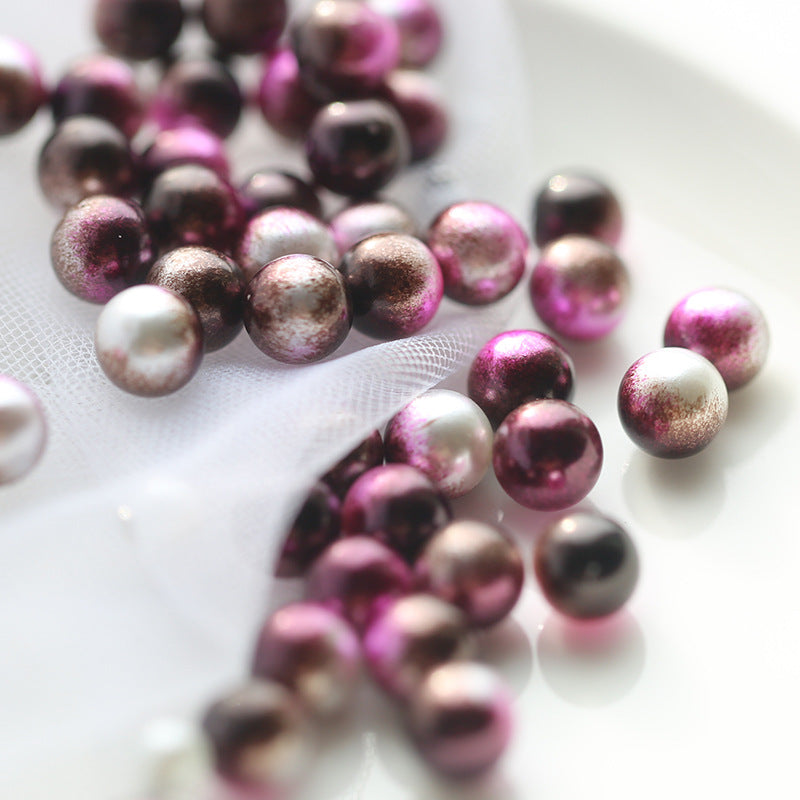 3-8mm ABS pearl non-porous mermaid phantom color samples