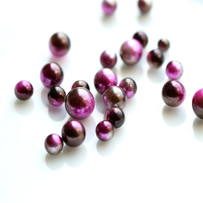 Colored Non-porous ABS Round Pearl Sample