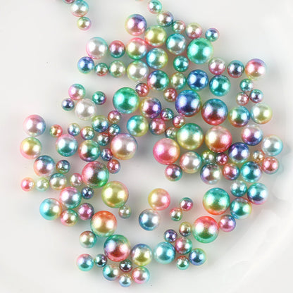 Colored Non-porous ABS Round Pearl Sample