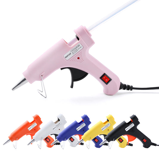 Hot melt glue gun electric 20w sample with glue stick