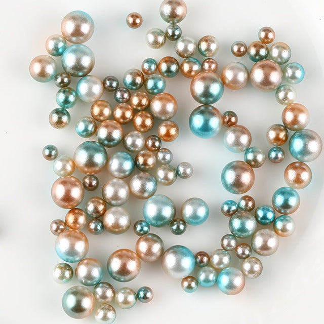 Colored Non-porous ABS Round Pearl Sample