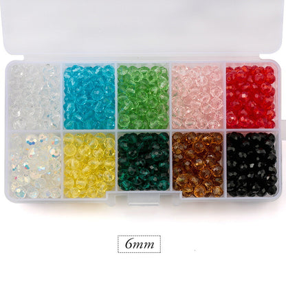 10 Grid Crystal Beads Glass Bead Sample Set