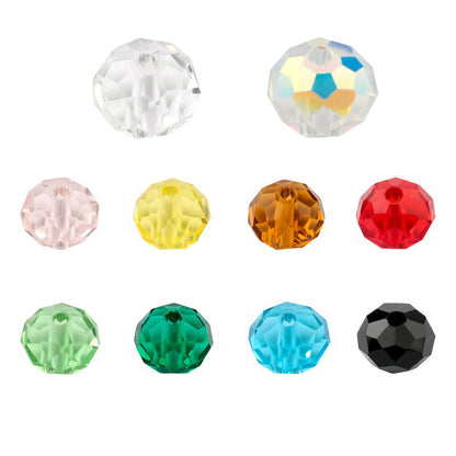 10 Grid Crystal Beads Glass Bead Sample Set