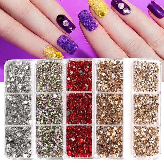 Flat bottom rhinestones 1728pcs/box