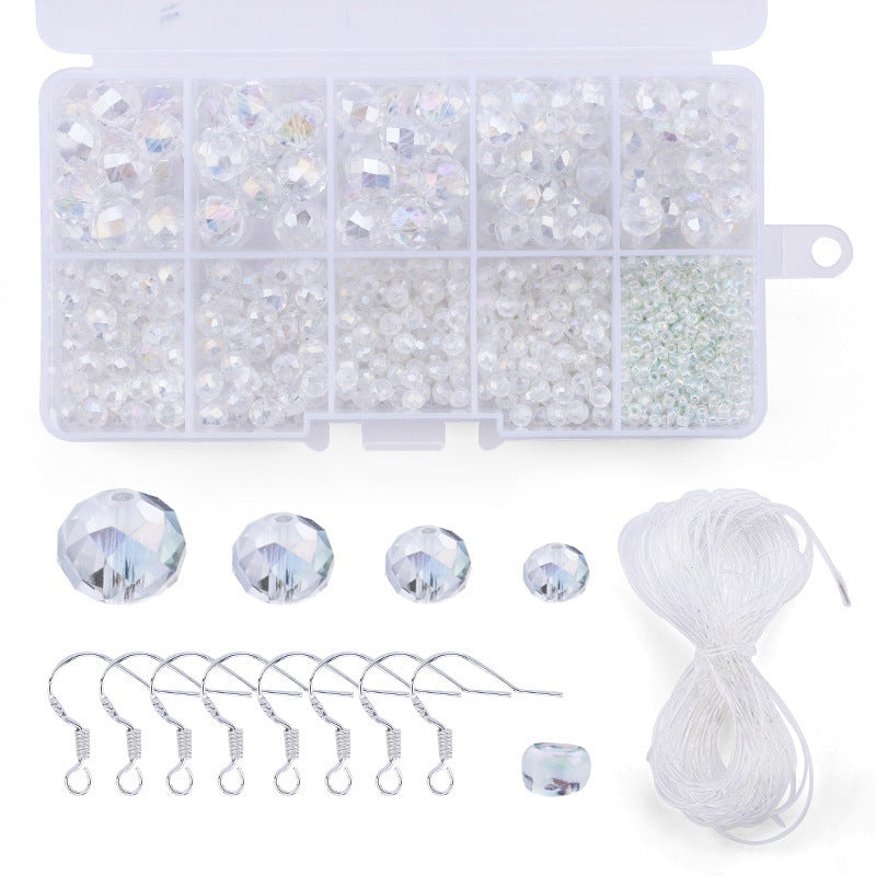 10 Grid Crystal Beads Glass Bead Sample Set