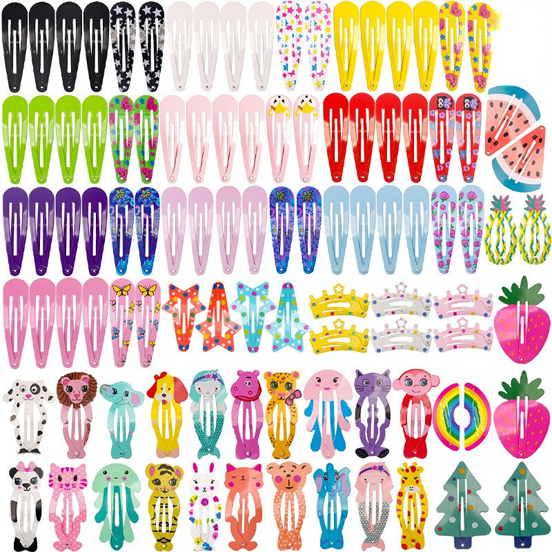 200 Pack bb clip animal children hair clips